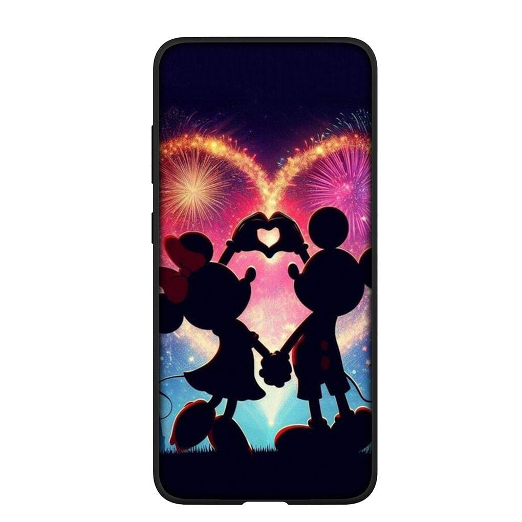 Phone Case for iPhone 17 16 15 Plus Huawei P30 P20 Lite Redmi Note 14 12 11 13 Pro Max OPPO A60 A80 A40 A18 A38 A54 A16 Mickey Mouse Pink Minnie Cover
