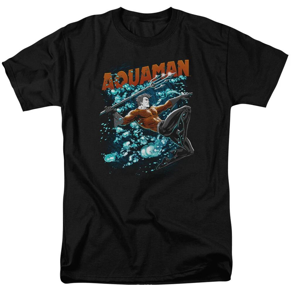 Aquaman  Aqua Bubbles  T-Shirt - Regular or Tank - to 6X XL
