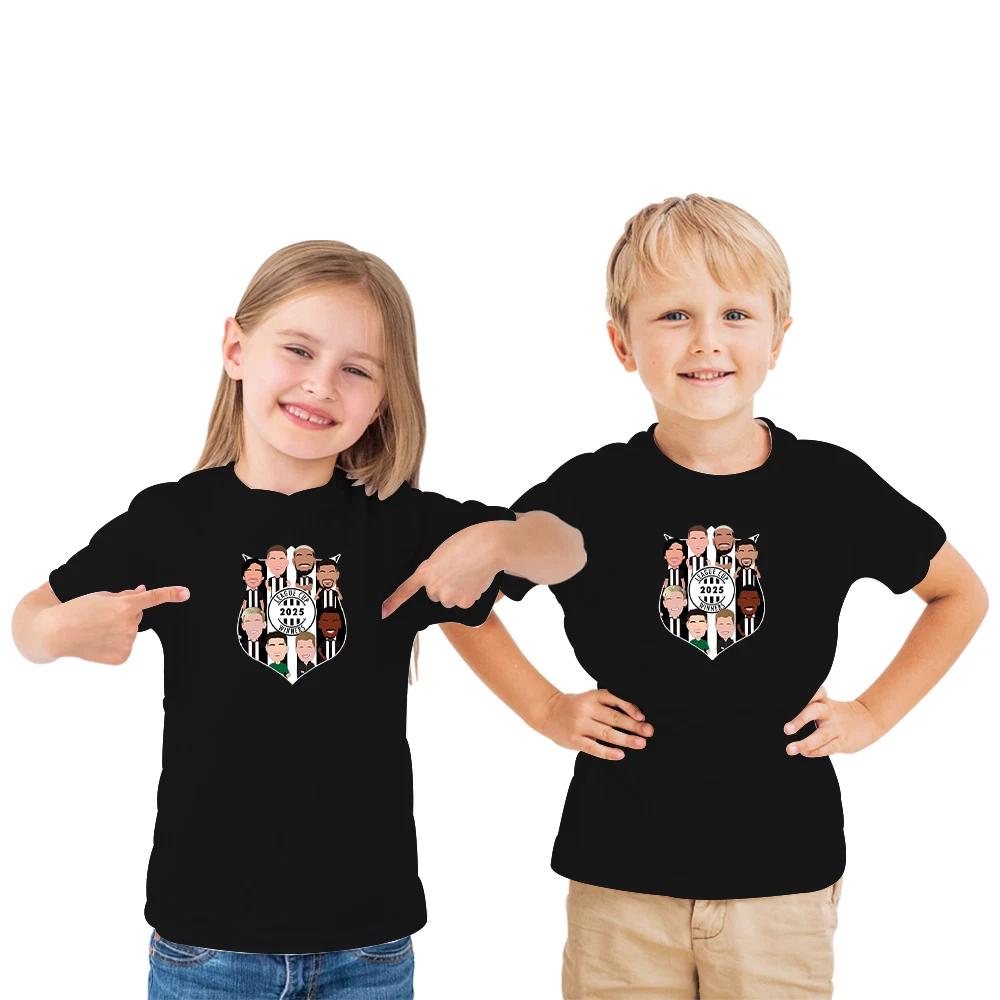 Newcastle Utd League Cup Winners 2025 Vector Heroes Kids T-Shirt tee 3-13 Years S