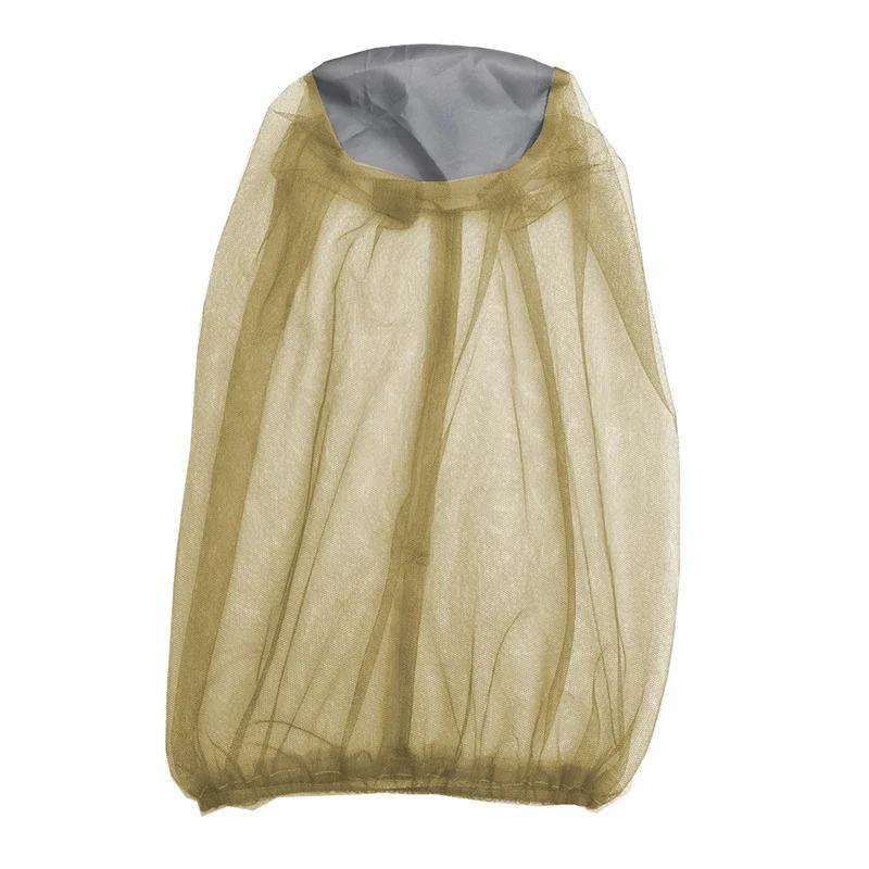 2025 New Outdoor Fishing Anti Mosquito Insect Garden Beekeeping Hat Camping Bug Mesh Head Net Face Protector Hats Fishing Nets
