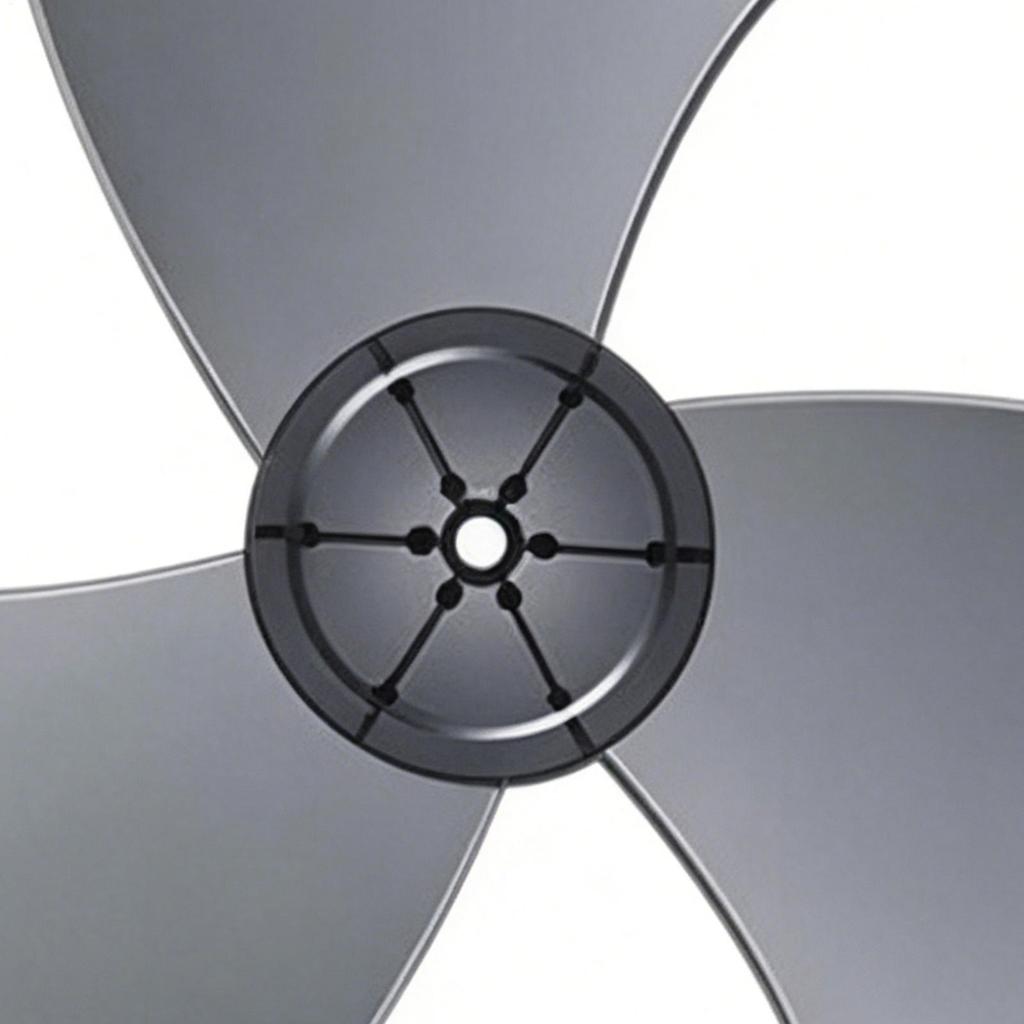 Fan Blade Replacement Parts 3-Blade Propeller 16-inch 400mm Replacement Fan Blade with Nut Cap Wall Fan Leaves Replacement