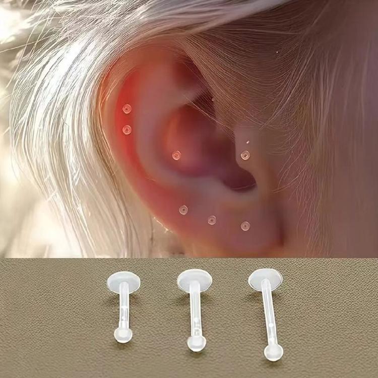 Stylish Acrylic Piercing Jewelry for Lip Eyebrow Belly Button Elegant Accessories for Formal Occasions Wear