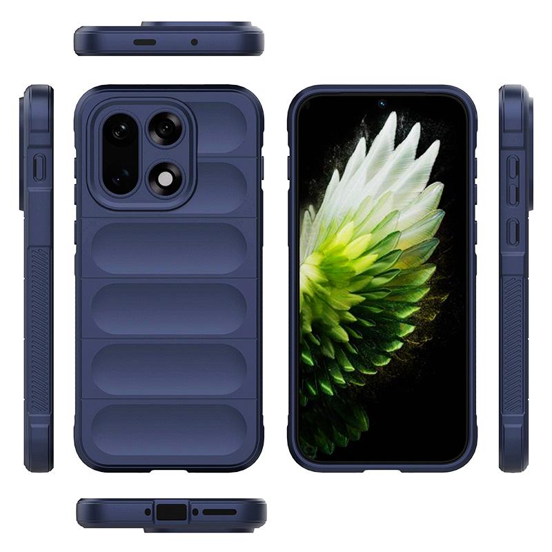 KEYSION Heavy Duty Shockproof Matte Phone Case for OnePlus 15 5G Anti-skid Soft Silicone Phone Back Cover for One Plus 1+15