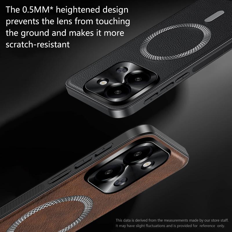 Pro Redmi 15C 4G Evropská verze Pouzdro Magnetické Elegantní Kožené Odolné proti opotřebení Plně krytý Objektiv Protiskluzový Okrajový Kryt Skořepina