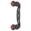 Carbon Fiber Fishing Reel Handle Baitcasting Trolling Rocker Left Right Crank Accessory 85mm Red
