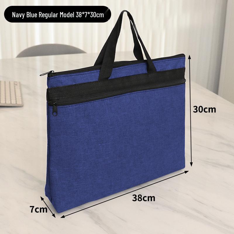 Толстый водонепроницаемый катионный оксфордский деловой портфель для мужчин и женщин, держатель для документов формата А4