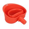 Stand Mixer Flour Funnel Silicone Foldable Easy Pouring Chute Flour Funnel Stand Mixer Attachment for Sugar Eggs Safe
