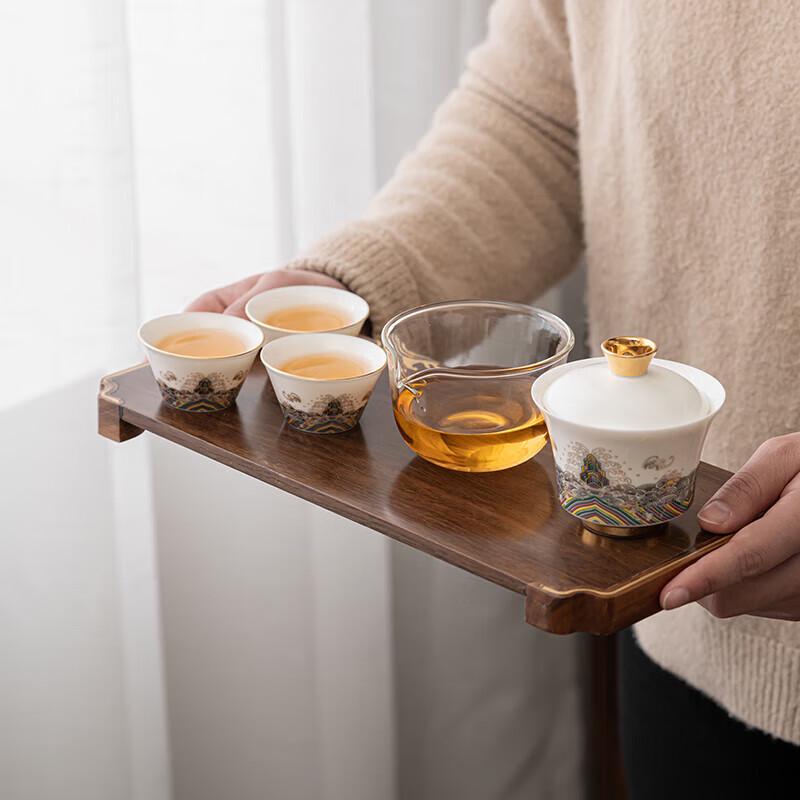 Susu Ceramic Portable Travel Tea Set