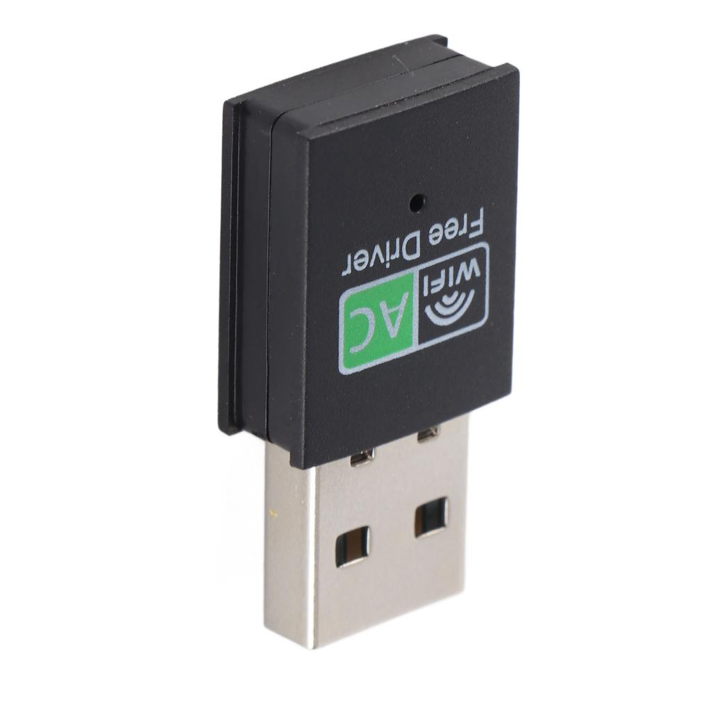 USB WiFi Adapter for PC 600M 5GHz 2.4GHz Wireless Dongle Dual Band Plug and Play WiFi Wireless Transceiver Adapter for
