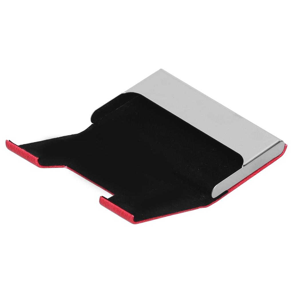 Business Name Card Holder Case Stainless Steel Organizer Portable for Business Works