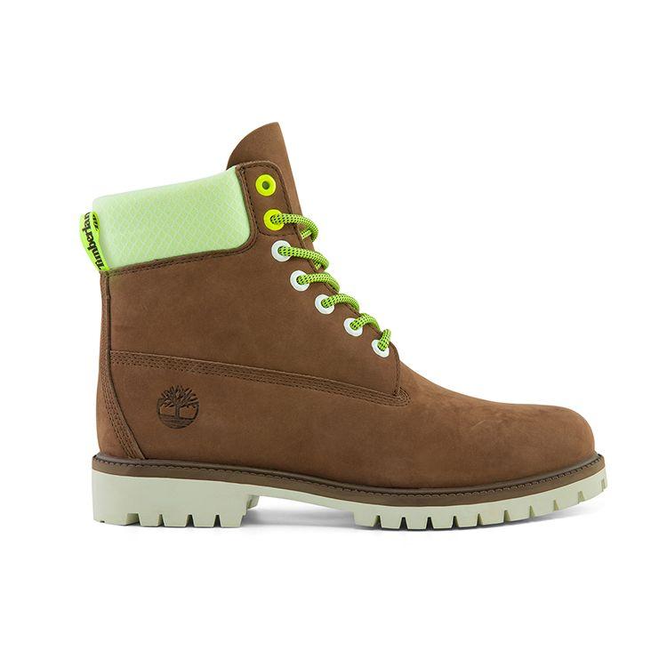 Timberland Premium Series Durable Shock Absorbing Comfortable Versatile Lightweight High-Top Outdoor Boots Men boots Medium-Brown A2HXSW