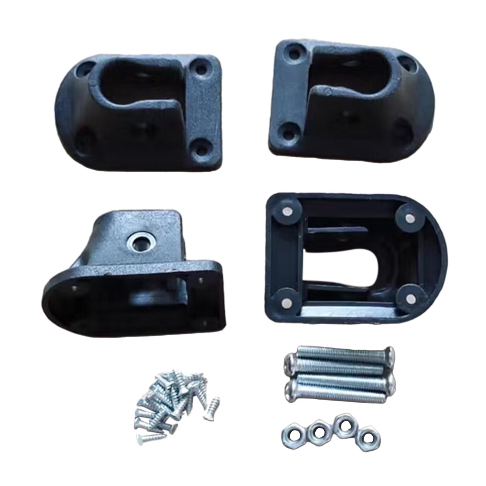 

4x Reading Bed Table Leg Foldable Laptop Table Leg Connector Fixator Holder Folding Table Leg Corner Brackets