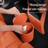 Multifunctional Handheld Car Trash Can with Lid