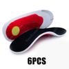 2/4/6Pcs Arch Support Plantar Fasciitis Foot Shoes Insoles Orthopedic Insole for Feet Men Women EVA Shock Absorbing Shoe Pads