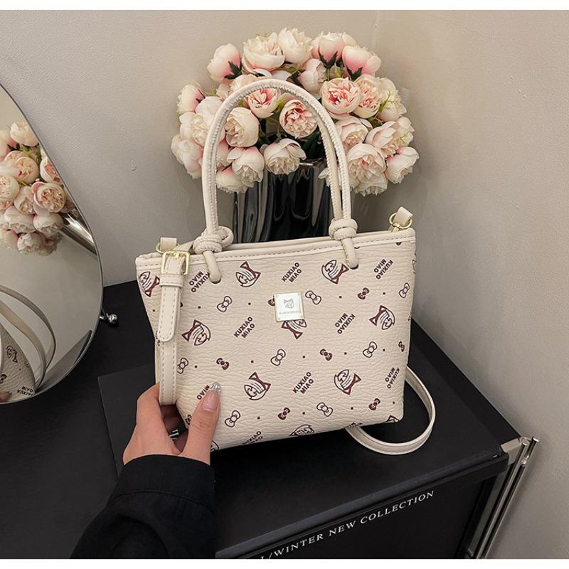 Premium Handbag Bag Women's New Spring and Summer Texture Shoulder Bag Casual Commuter Messenger Bag