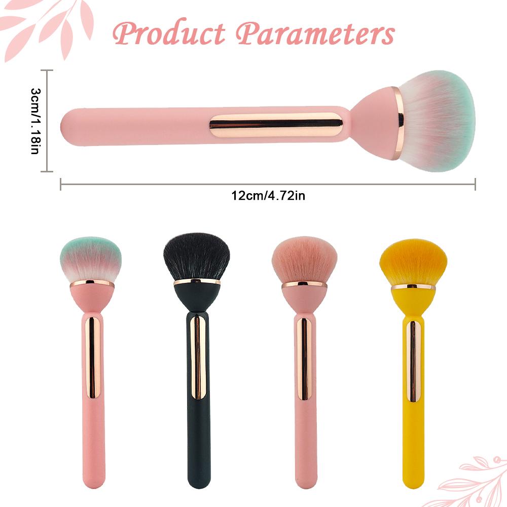 Flauschiger Make-up-Pinsel, großer Foundation-Blenden-Profi-Make-up-Pinsel für Concealer, Konturkosmetik, weibliche Make-up-Tools
