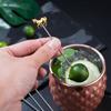 Stainless Steel Fruit Sticks Cocktail Pick  for Party Wedding Bar KTV
