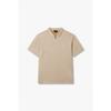 Men S Half Zip Polo Knit With Embroidered Logo  A515126099 