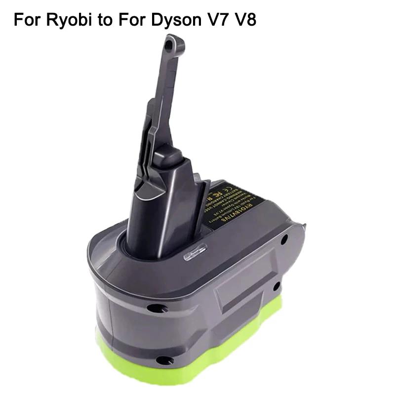 Battery Adapter For Ryobi 18V Battery Convert to for Dyson V6 V7 V8 Animal Vacuum Cleaner, Adapter For Dyson Vacuum Cleaner