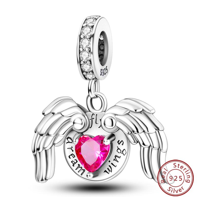 Copper Sincere Emotions Multiple Styles Heart-Shaped Romantic Charms Beads 3Mm Diy Fine Jewelry Making