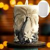 3D Coconut Tree Relief Cylindrical Candle Silicone Mold Beach Tree Resin Molud Palm Tree Flower Relief Handicraft Gypsum Molds