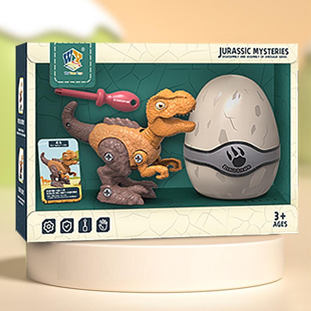 Take Apart Dinosaur Toys Children Diy Dinosaur Egg Disassembly Assembly Nuts Building Block Toys For Boys Gifts