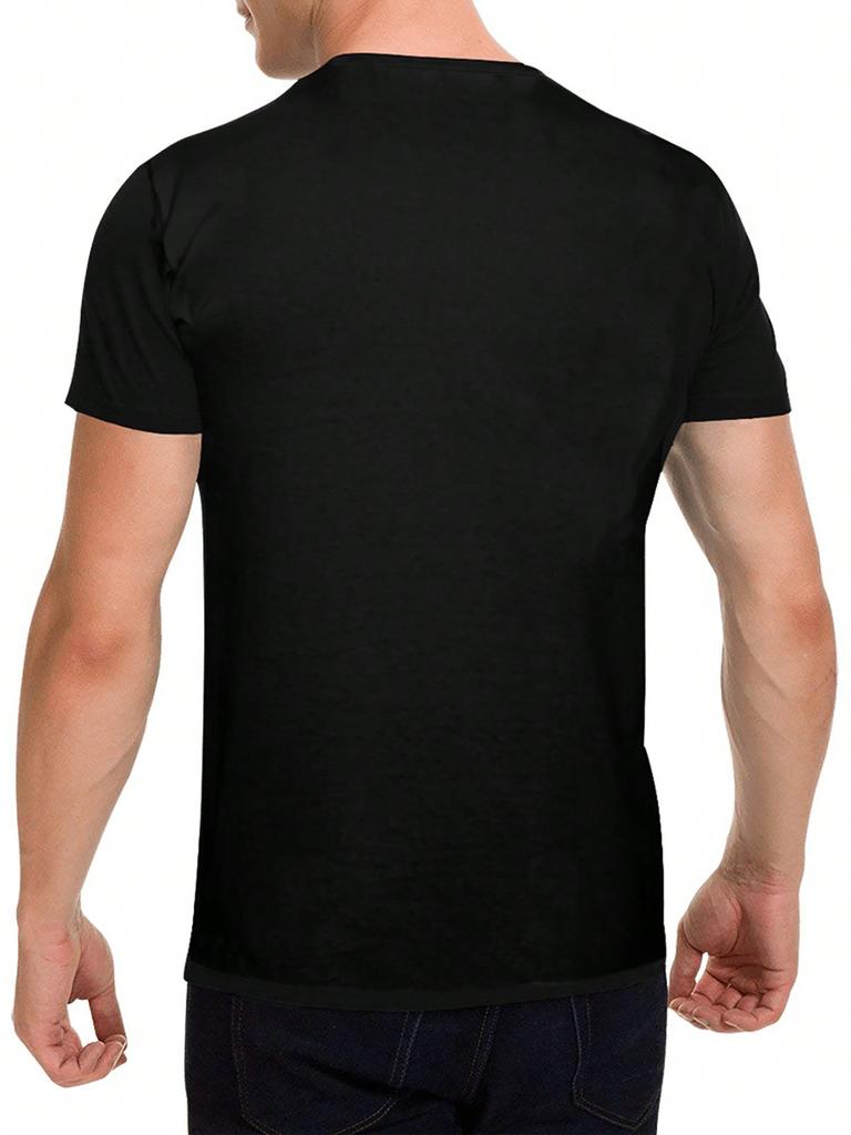 Basketball  T-Shirt, Stylish Men's Cotton Tee – Breathable And Comfortable For Daily Outings Or Lounging