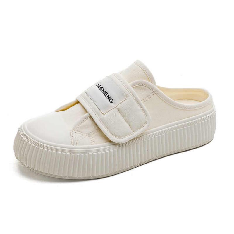 Shoes Thick Slides Junior Platform Summer 2024 Mules Women's Slippers and Ladies Sandals Job Black Casual Designer Chic Elegant