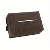 Fur Car Tissue Bag, Drawstring Paper Dag, Universal Car Mounted Tissue Box, Car Interior Supplies