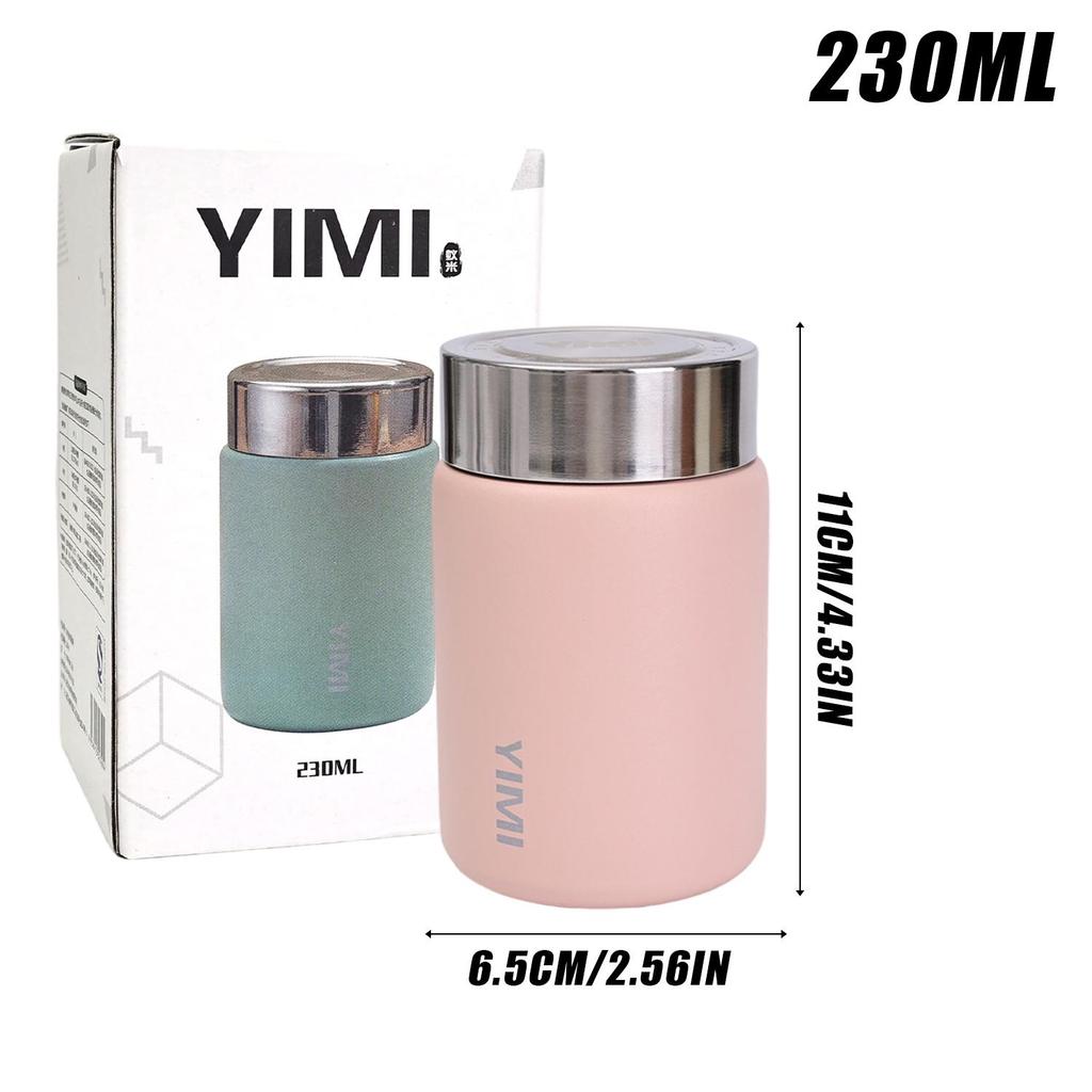 230ml Mini Stainless Steel 316 Thermos Mug Fashion Portable Pocket Vacuum Flask Coffee Tea Thermal Water Bottle Tumbler