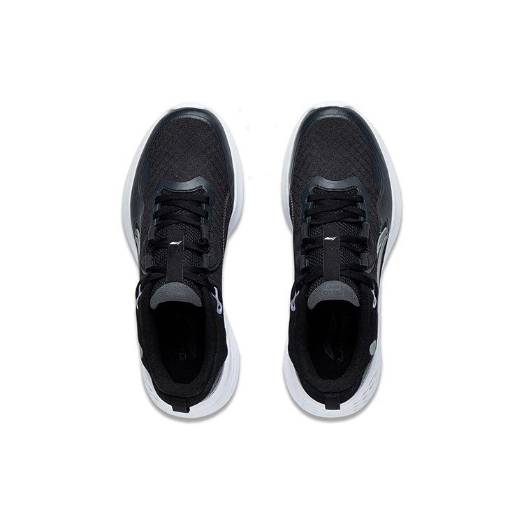 Li Ning Soft Element Abrasion Resistant Breathable Low Top Sports Casual Shoes Women's Black AGLT008-2