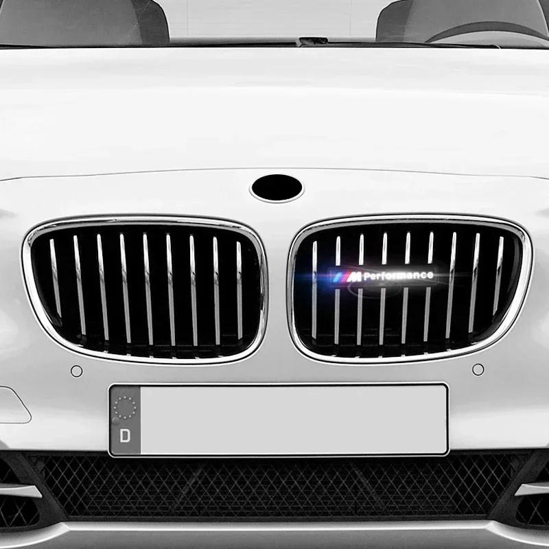 2025 Hot 1pcs Car Front Hood Grille Emblem Badge Labeling LED Waterproof Decorative Lights For BMW M3 M5 M6 X1 X3 X5 E34 E39 E36
