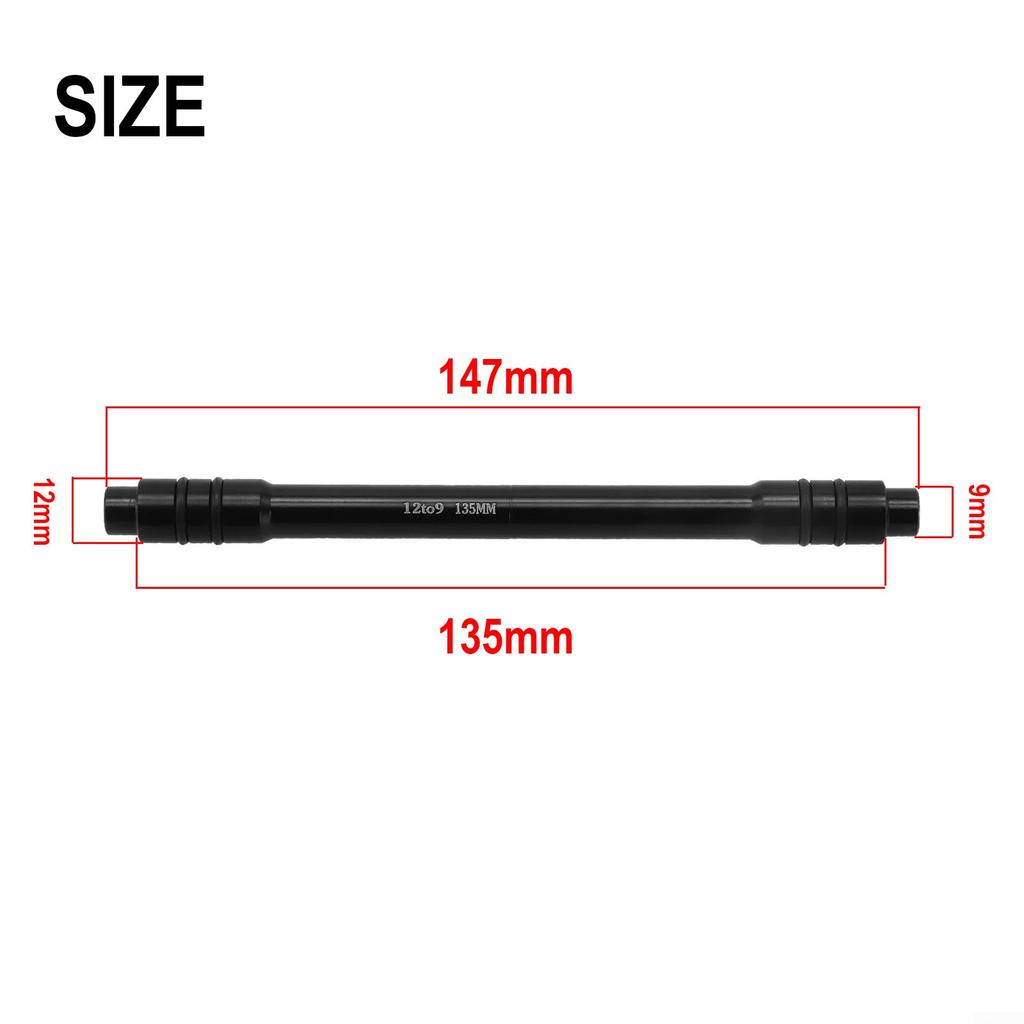 Bicycle Thru Axle Conversion Quick Release Hub Skewer Adapter
