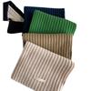 Herbst und Winter Verdickter Koreanischer Stil Vielseitiger Paar-Stil Gestrickter Warmer Einfarbiger Stoffetikett Wollschal