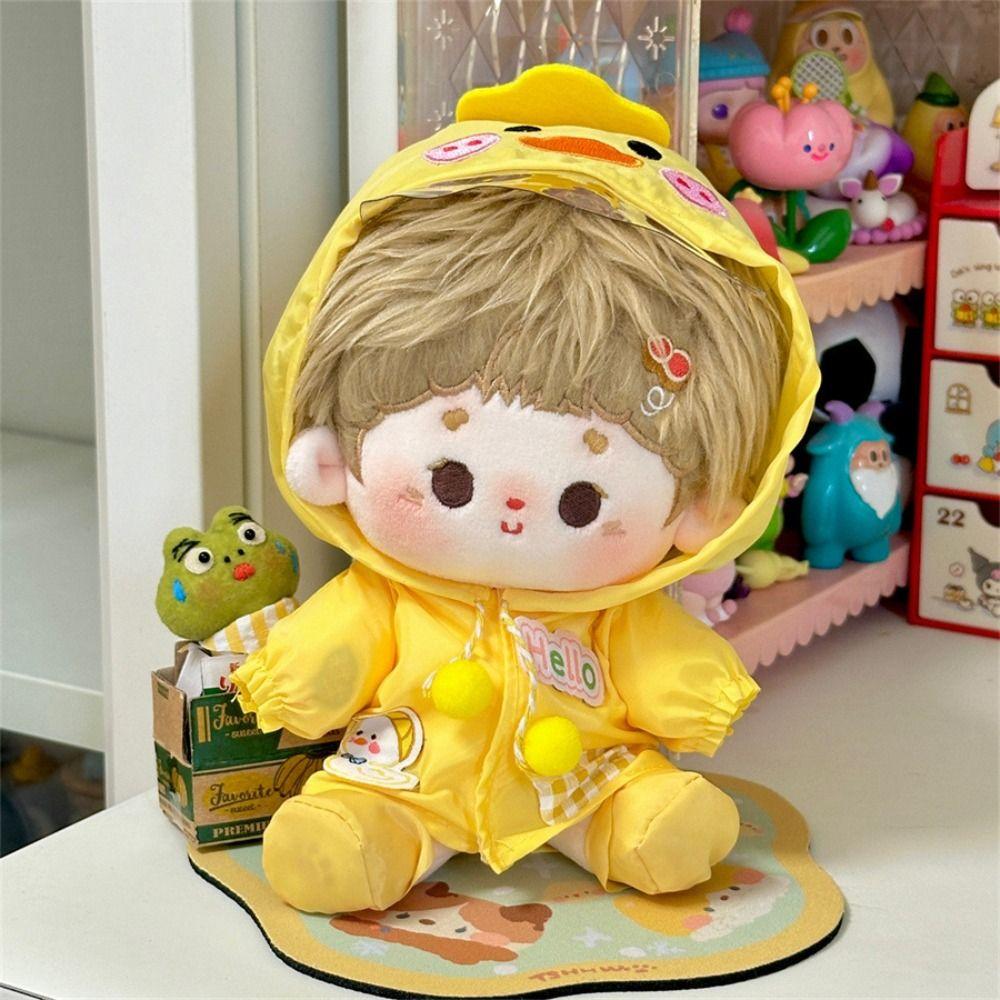 Outdoor Raincoat Dolls Clothing Set Changing Dressing Game Doll's Accessories Plush Dolls Clothes