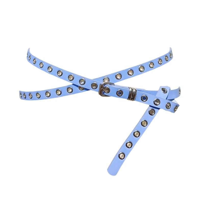 Modifiable Double Cycle Faux leather belt Bind Plan For Men And Women