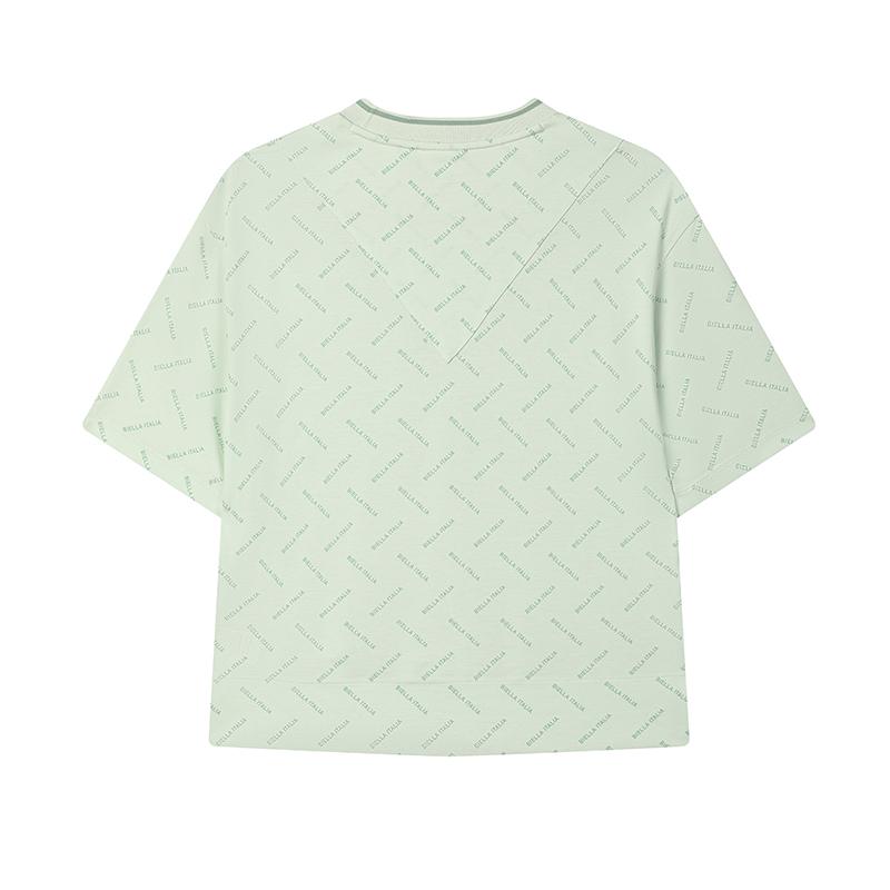 New FILA EMERALD T Shirt Women's All Over Print F11W524101F-ZA