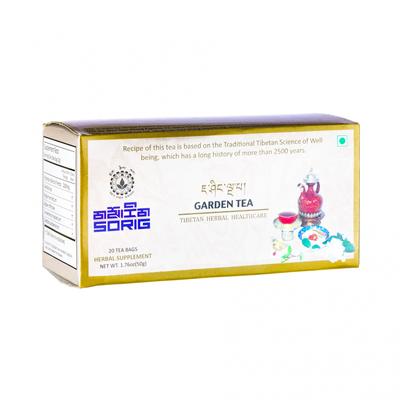 Garden: Tibetan Natural Tea (20 Pack X 2.5 G), Garden Tea, Sorig