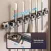 Danle Wall-Mounted Broom & Mop Holder