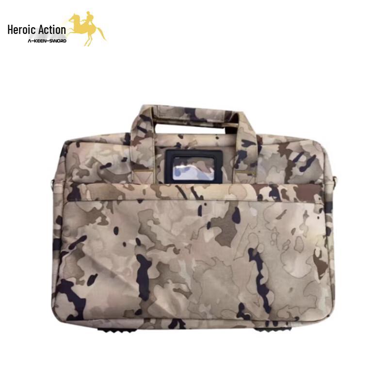 A-KEEN-SWORD Ink Cloud Pattern Laptop Bag