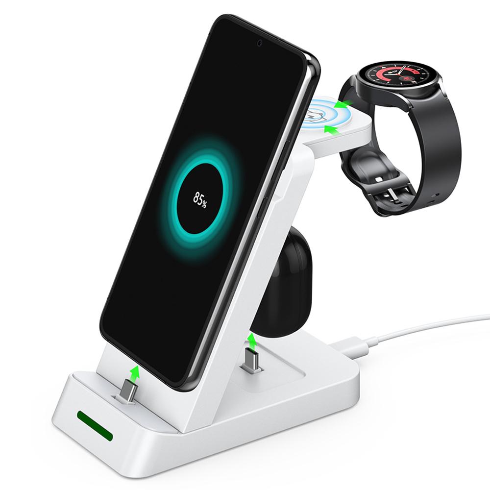 B20 Pour Montre Samsung Chargeur Sans Fil Support de Charge pour Téléphone et Écouteurs