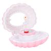 Kids Musical Jewelry Box Colorful Light Dancing with Makeup Mirror Musical Jewelry   for Girls