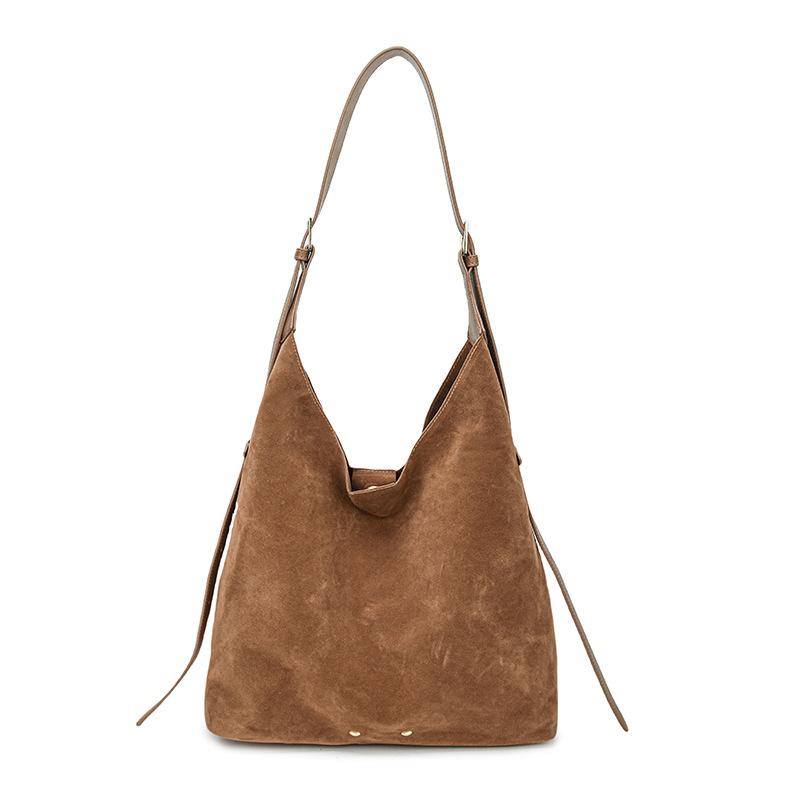 Retro Matte Armpit Bag, New Women's Large-capacity Work Commute Casual Tote Versatile Shoulder Bag