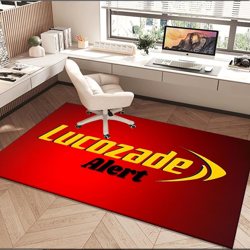 Lucozade Area Rug Suitable for Indoor And Outdoor,Carpets for Playroom, Homes, Offices, Living Rooms,Home Decor,Christmas Fan Gift