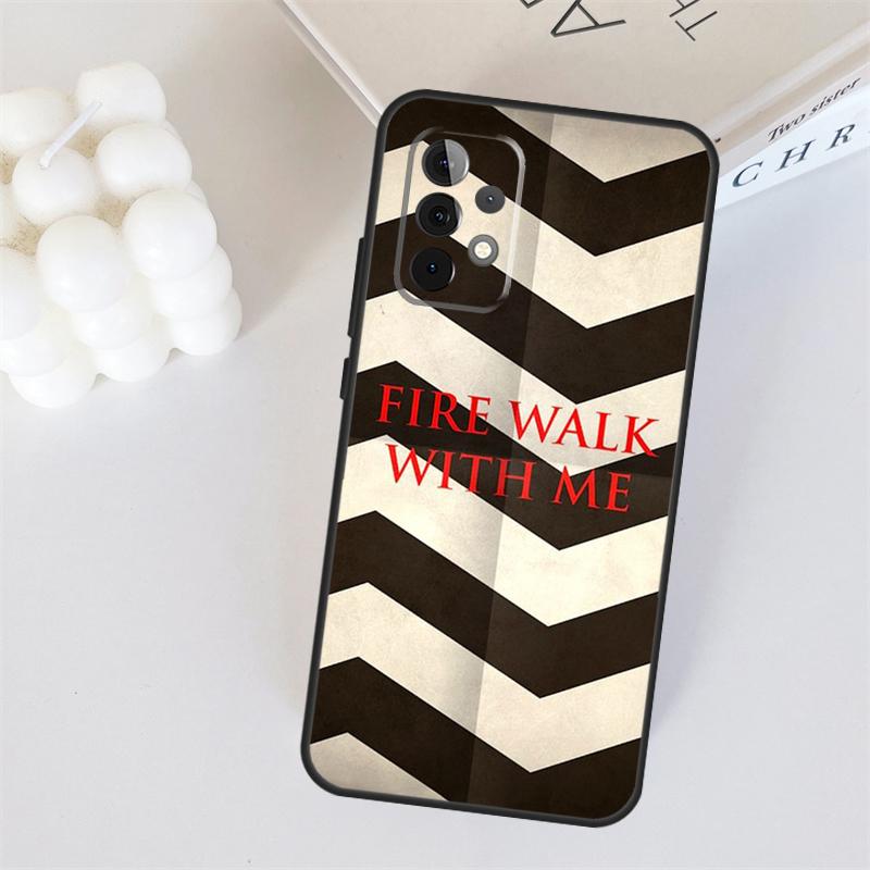 TWIN PEAKS For Samsung Galaxy A53 A33 A55 A35 A15 A22 A32 A52 A54 A34 A14 A56 A36 A26 A16 A05 A06 Case