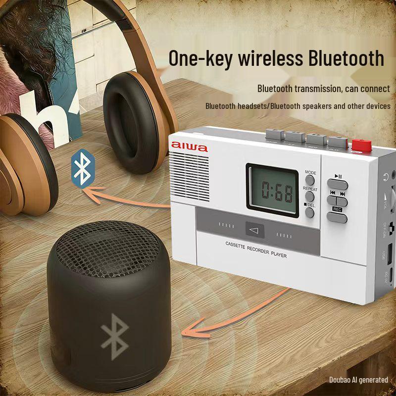 AIWA Classic Retro Cassette Player and Recorder