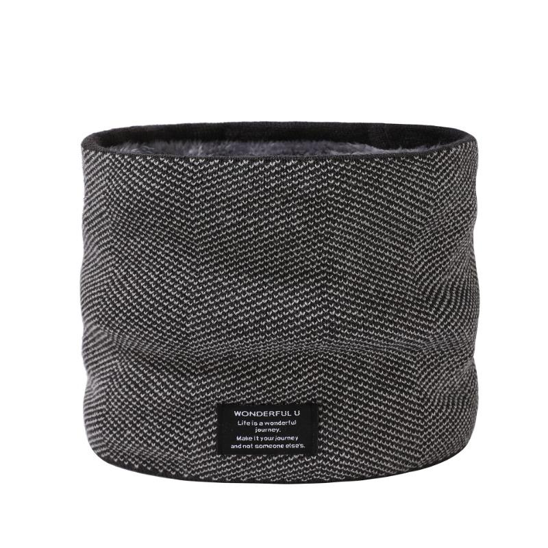 Winter outdoor riding neck cover fleece thickened warm scarf versatile cold mask men and women