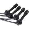 Ignition Spark Plug Wires Set 7mm for 1999-2000 Mazda Protege L4 1.8L
