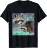 Funny 3 Racoon Moon Howling Raccoon Head Funny for Men Women Kid T-Shirt Casual Cotton Daily Four Seasons Tees Tshirt Streetwear