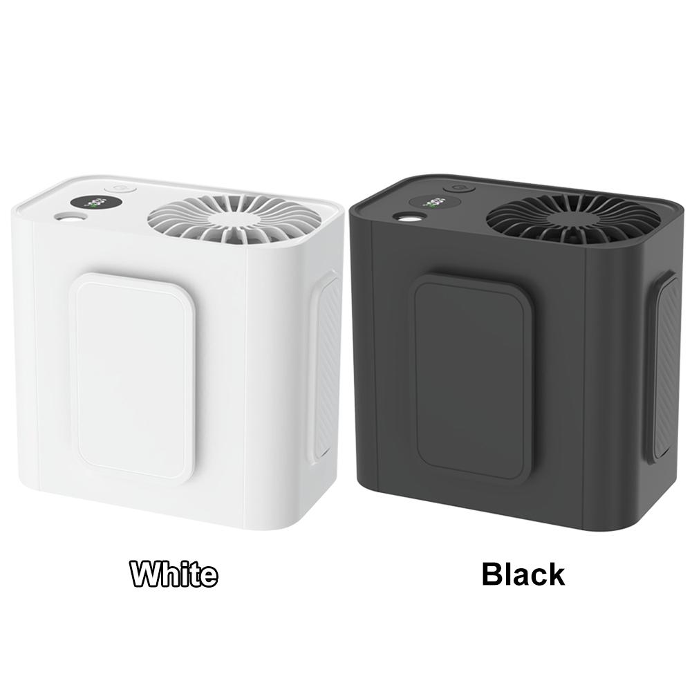Mini Waist Fan 3600mAh Battery Operated Pocket Handheld Fan Max 19H Working Time Air Cooling Fan 5 Gears for Outdoor Hiking Tent